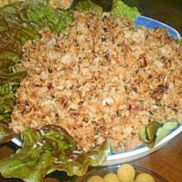 簡単 しらす高菜炒飯